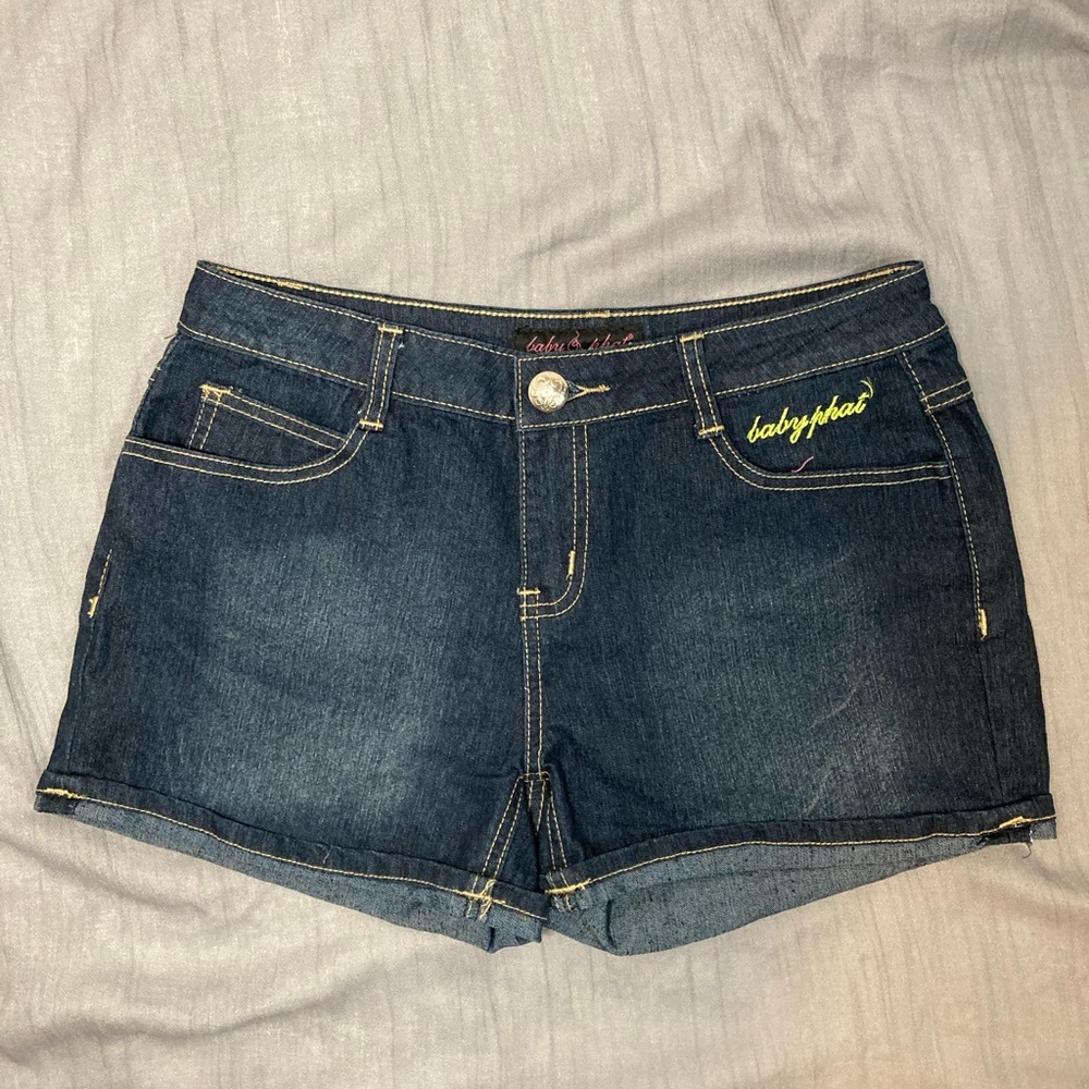 Baby Phat Girlz Denim Shorts - Picture 8 of 9